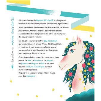 Les ateliers de Manon Bucciarelli - mosaiques Au pays des légendes- Boîte avec accessoires