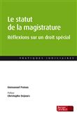 Le statut de la magistrature