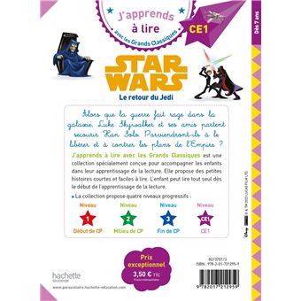 Disney -  CE1 Star Wars Le retour du Jedi