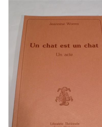Un Chat est un chat