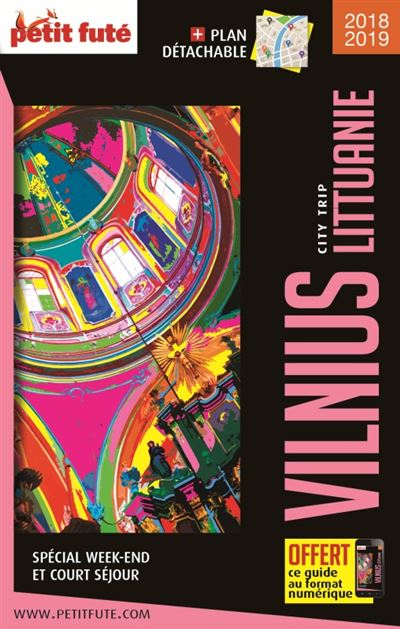 Guide Vilnius - Lituanie 2018-2019 City trip Petit Futé - Dominique Auzias - broché