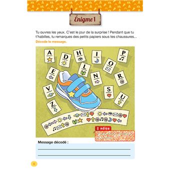 Escape game du CE1 au CE2 - Cahier de vacances 2023