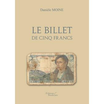 Le billet de cinq francs