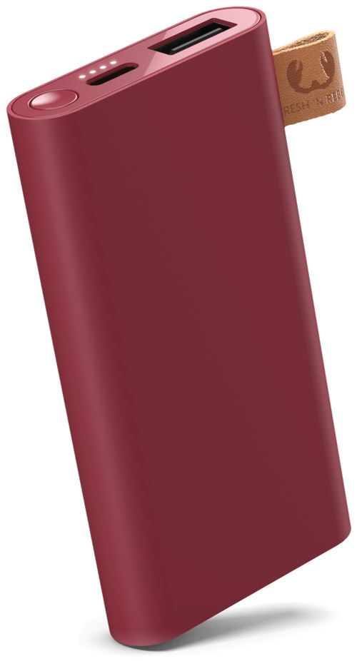 Fresh 'n Rebel Powerbank 3000 mAh USB-C RUBY RED