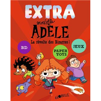 Mortelle Adèle - Extra Mortelle Adèle - BD - jeu - Papertoys Tome 3 ...