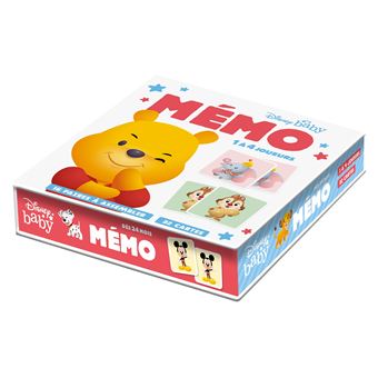 DISNEY BABY - Boîte de jeux pour les tout-petits - Mémo