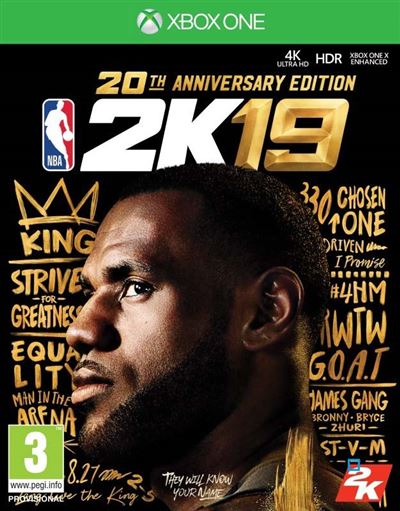 NBA 2K19 Edition 20ème anniversaire Xbox One