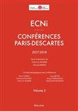 ECNI conférences Paris-Descartes 2017-2018