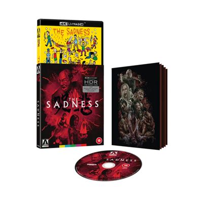 The Sadness en 4K Ultra HD, DVD