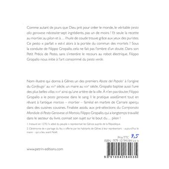 Petit Précis de Pesto