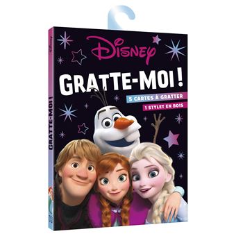 DISNEY - Mini pochette Gratte-moi ! - Elsa et autres héros Disney