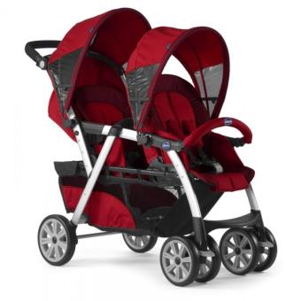 Poussette double Together Chicco Fuego Rouge et Noir Achat prix fnac