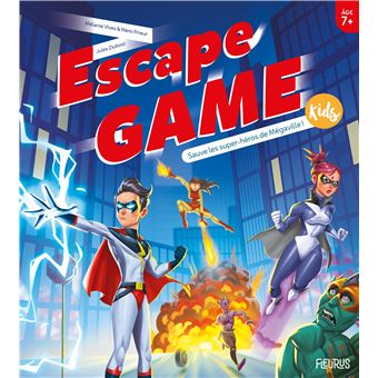 Escape Game Kids   Sauve les super-héros de Mégaville !