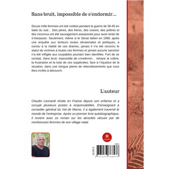 Sans bruit, impossible de s'endormir...