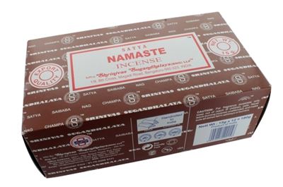 ENCENS NAG CHAMPA SATYA - MAMASTE - 15 G - LOT DE 12 BOITES