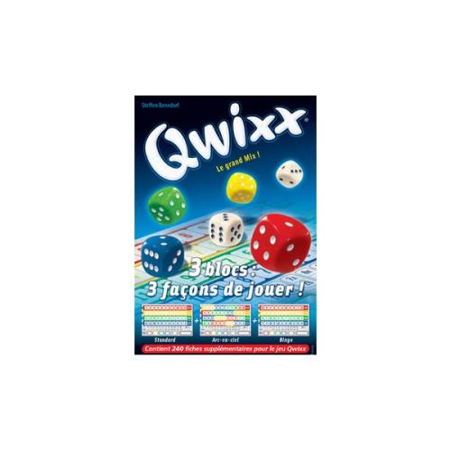 Qwixx Recharge blocs de score, jeu de société Gigamic