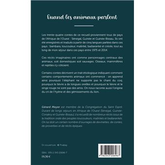 Quand les animaux parlent