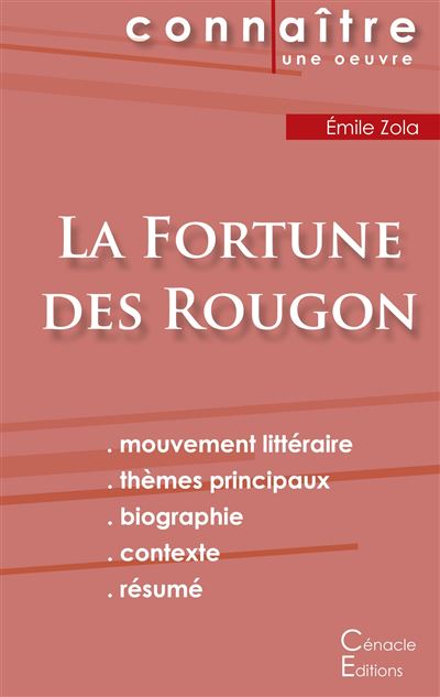 Fiche de lecture La fortune des Rougon