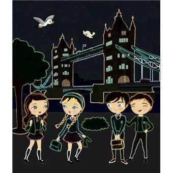 Minimiki - Ma pochette cartes à gratter et à colorier - Kate au Royaume-Uni