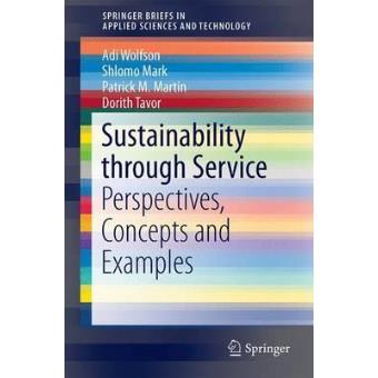 Sustainability Through Service Perspectives, Concepts And Examples ...