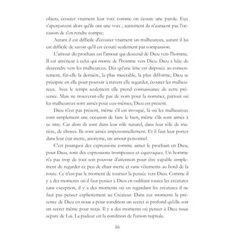 Les Formes de l'amour implicite de Dieu