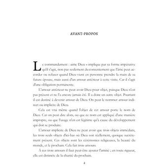 Les Formes de l'amour implicite de Dieu