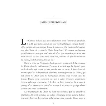 Les Formes de l'amour implicite de Dieu