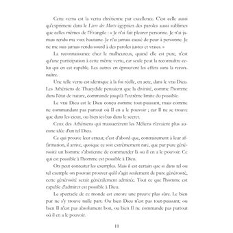 Les Formes de l'amour implicite de Dieu