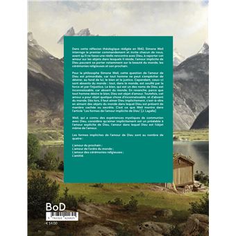 Les Formes de l'amour implicite de Dieu