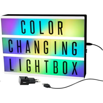 COLOUR CHANGING LIGHTBOX A4 - Figurine de collection - Achat & prix | fnac