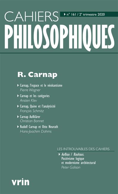 R.Carnap - Peter Louis Galison - broché
