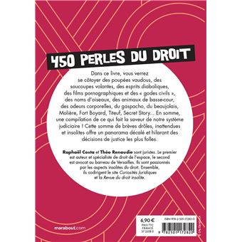 450 perles du droit