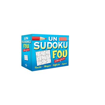 Un sudoku fou par jour 2017 - 1