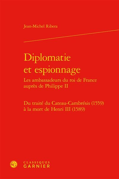 Diplomatie et espionnage