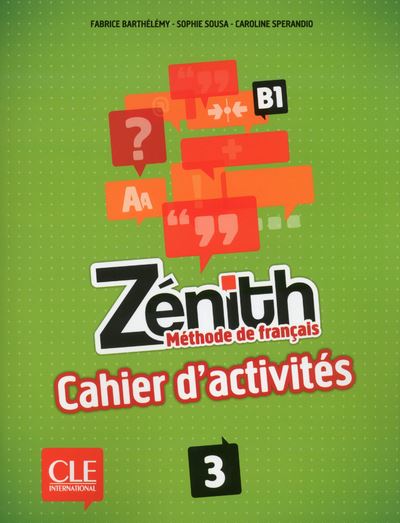 Zénith: méthode de français, niveau 3 B1