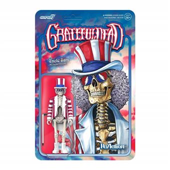 Figurine Super 7 Gratefuldead Uncle Sam Skeleton