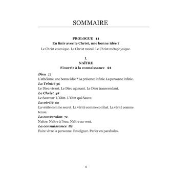 Voyage en haute connaissance - Philosophie de l'enseignement du Christ