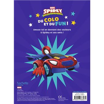 SPIDEY ET SES AMIS EXTRAORDINAIRES - Fun Colo - MARVEL