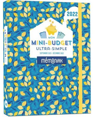 Mon mini-budget ultra-simple Mémoniak 2021-2022 - broché - Editions 365 ...