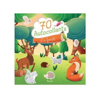 La forêt - 70 Autocollants