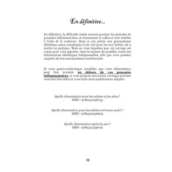 Quelle alimentation pour la rectocolite hémorragique ?