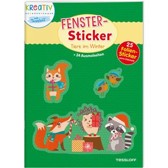 $FENSTER STICKER-TIERE IM WINTER-TESSLOFF