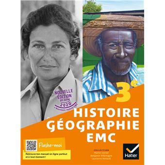 Histoire-Géographie-EMC 3e - Ed 2021 - Livre élève