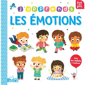 J'apprends les émotions - livre avec volets