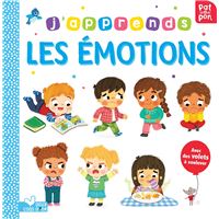 J'apprends les émotions - livre avec volets