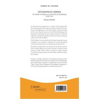 Géographies du germain