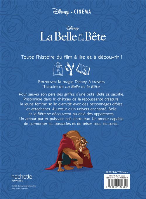 La Belle et la Bête Livre puzzle - cartonné - Walt Disney - Achat