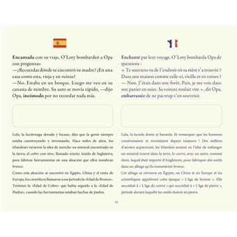 O’Loty et son trésor vert d'or, O'Loty y su tesoro verde y oro