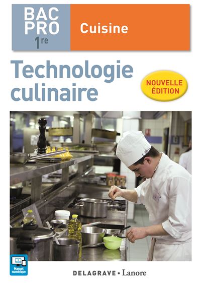 Technologie culinaire 1re Bac Pro Cuisine (2017) - Pochette élève
