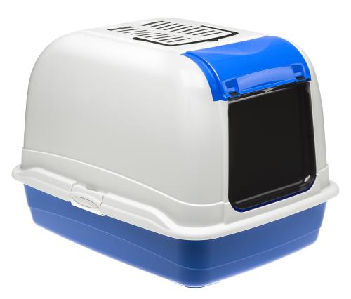 Meilleurs prix pour Maison de toilette pour chats Ferplast Maxi Bella Bleu